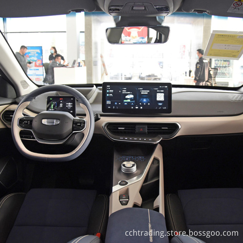 2023 Geely New Energy Electric Cars في هندسة الأسهم A Pro 430km Green Apple Pro China مساحة كبيرة رخيصة